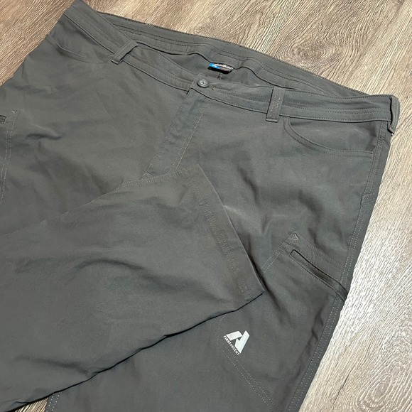 Eddie Bauer Pants - Eddie Bauer Pants 24W Dark Gray First Ascent Guide Hiking Stretch Outdoor